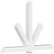 Ekena Millwork Kennewick Architectural Grade PVC Gable Bracket, 96"W x 64"H x 6"D x 6"F, 16/12 Pitch GBP096X64X0606KEN00 - alternate 1